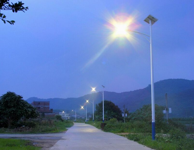 Benefits of solar street lamp in New Countryside
